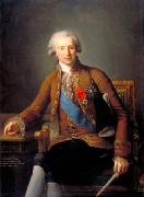 Portrait of the Comte de Vaudreuil, Elisabeth LouiseVigee Lebrun